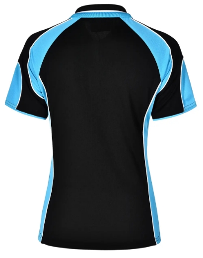 Picture of Winning Spirit, Ladies Cooldry Contrast Polo w Panels